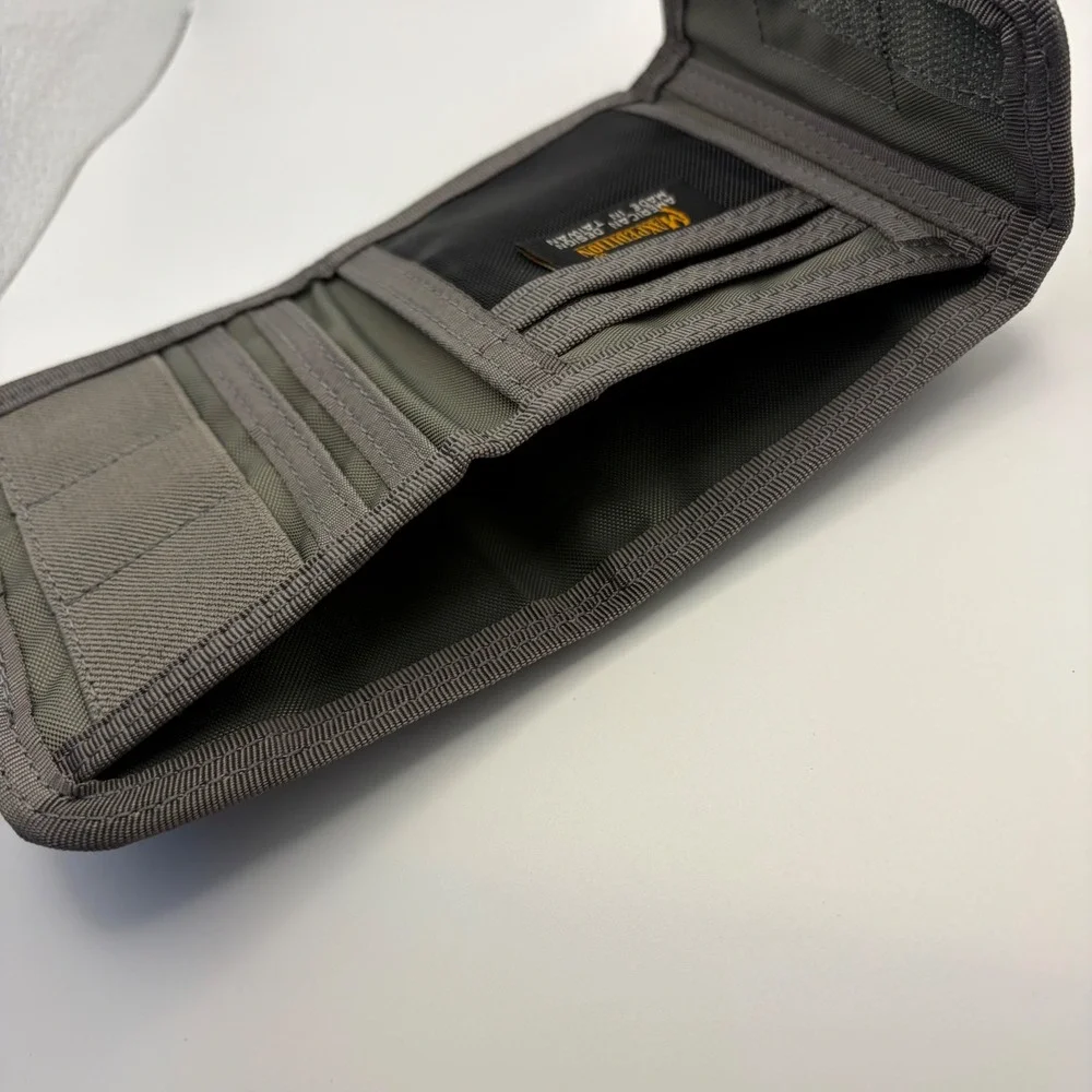 Maxpedition Spartan Wallet Khaki Nylon Tri-Fold Tactical Gear Wallet
